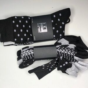 KE BEHAR NWT Men’s New York Dress Socks 4 Pack. Multi-Assorted Dress Sock